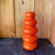 Orange opaline vase IKEA 90