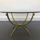 Brass and Smoked Glass Coffee Table,1970s