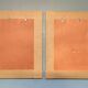 Two mirror frames Art-Deco style, silkscreened " Monte-Carlo " - France - 70's