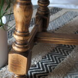 Country coffee table western vintage oak