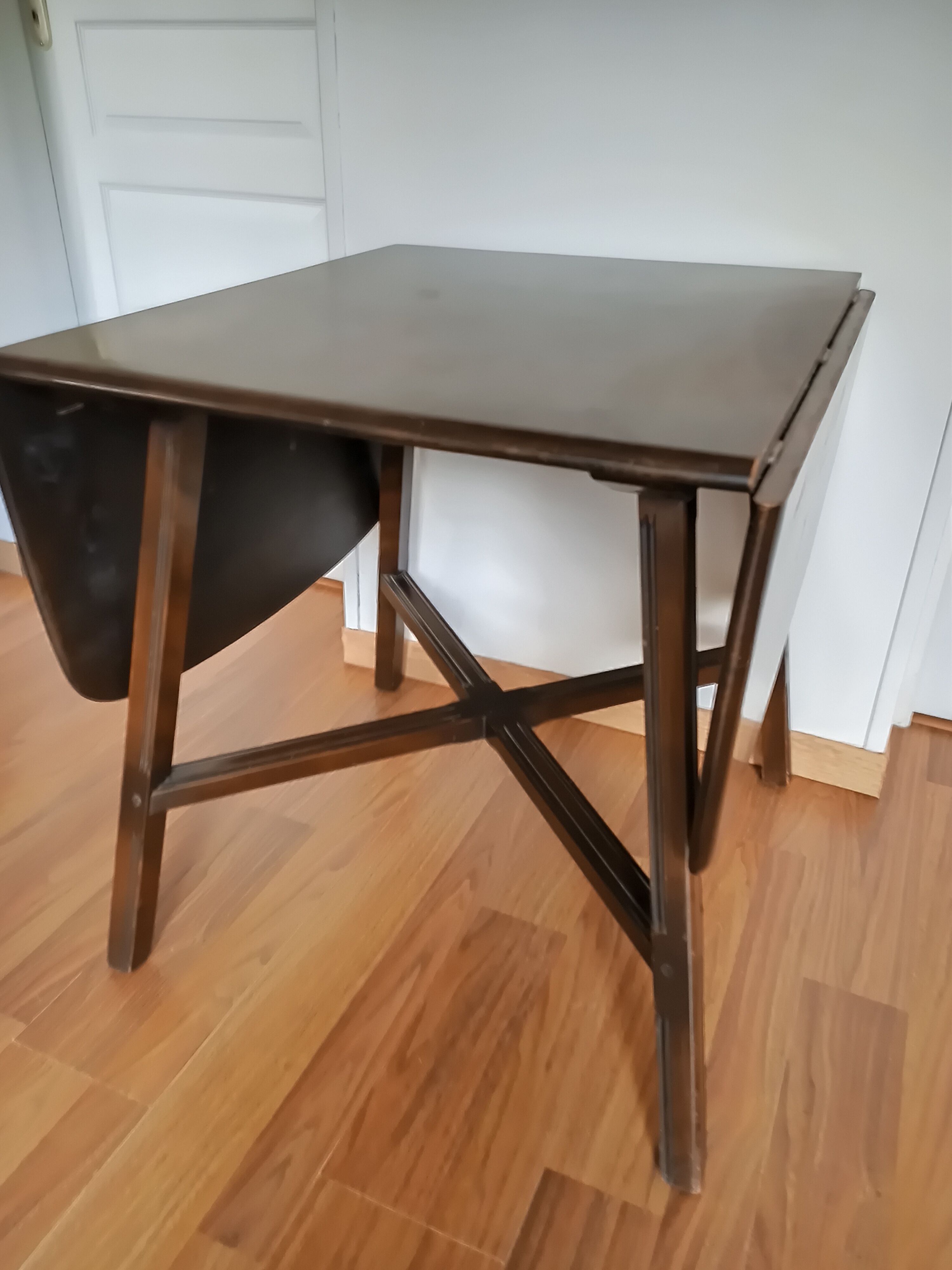 Wooden table with flaps