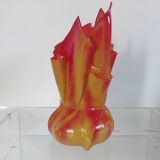Draped chaplain lamp, Les Exclarares, in polycarbonate, 1980
