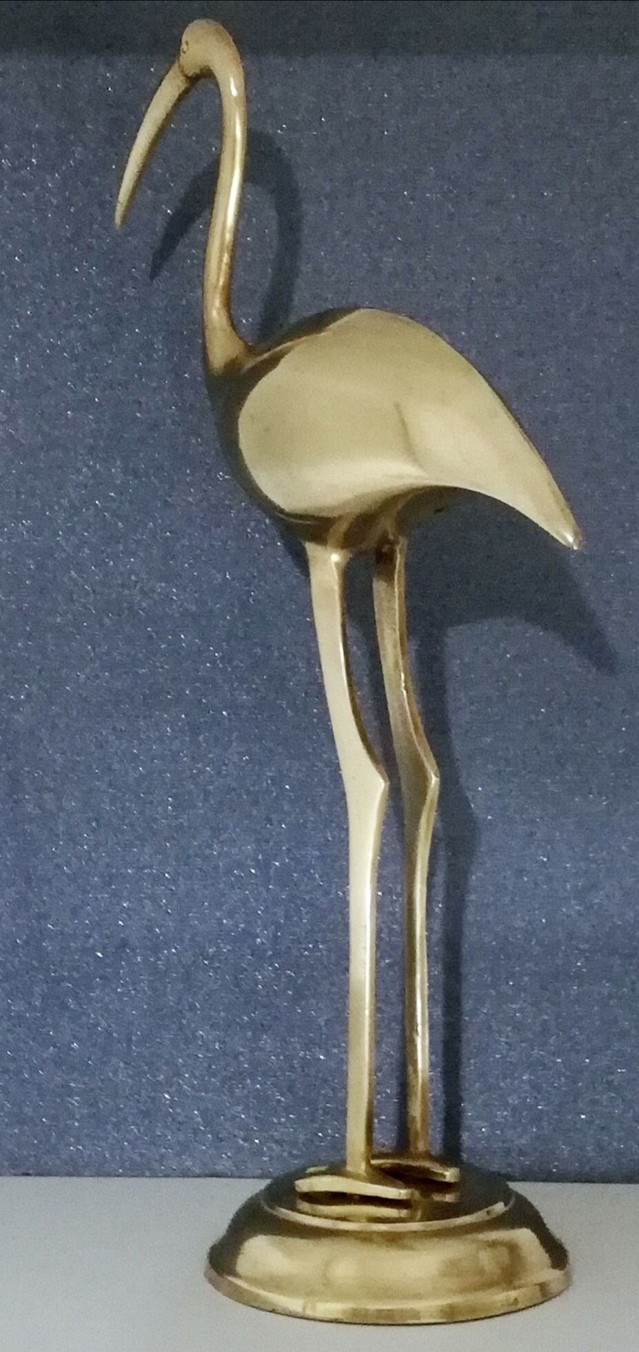 Ibis en bronze doré art déco