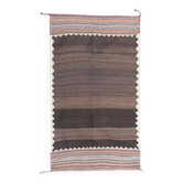 Antique Sofreh Wool Kilim Rug from the 1930s, Undyed, Tribal Flatweave 157x89 cm