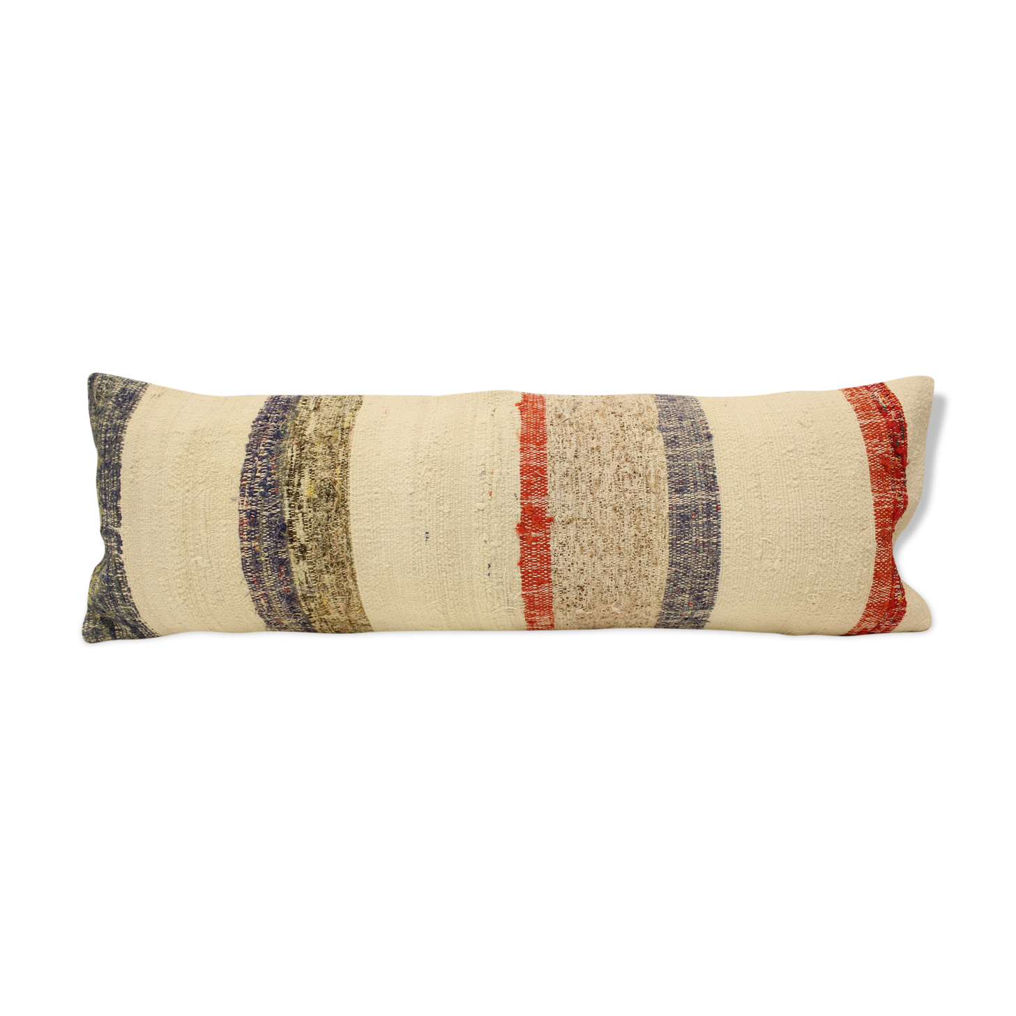 Housse coussin vintage 30x90 cm kilim