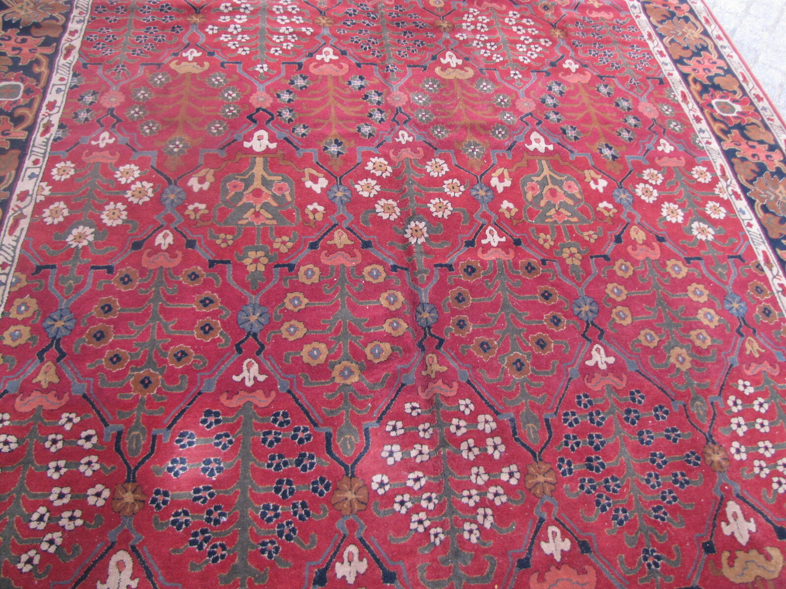 Carpet old french points janus done hand 245X345cm