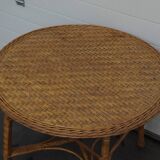 Table 60s Wicker