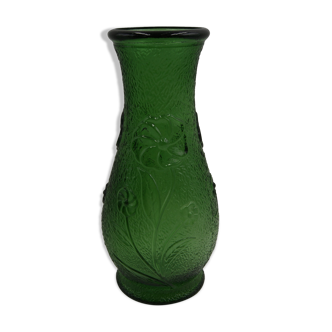 Glass vase constantin italy vintage
