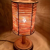 Rattan lamp