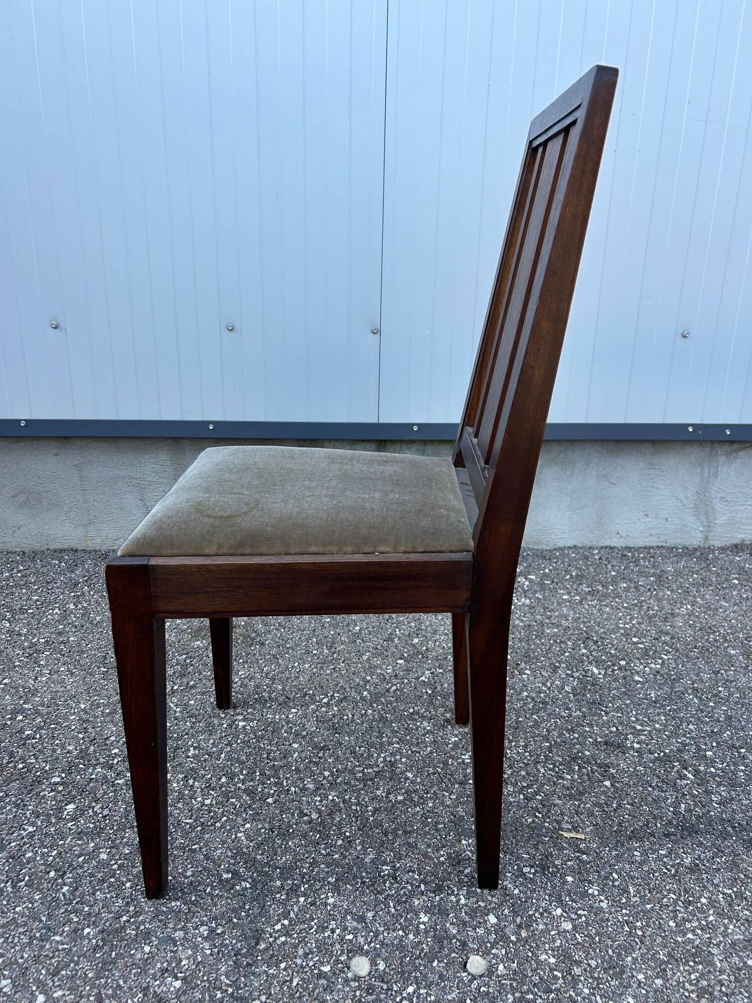 pair of art deco chairs