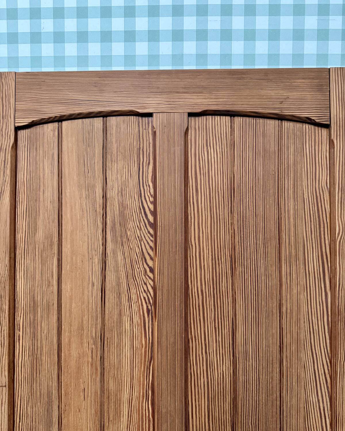 Paire de portes anciennes rénovées
