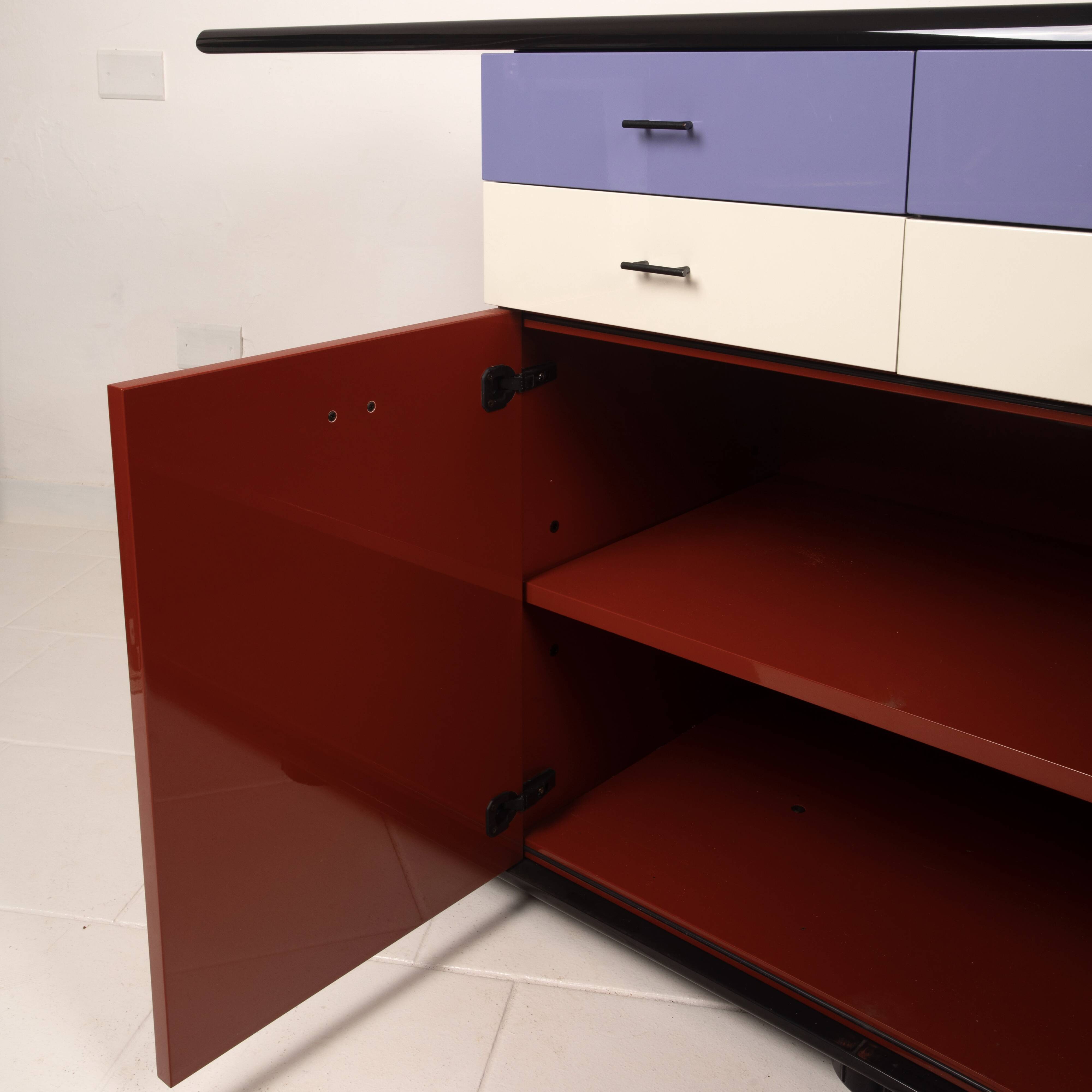 Kinu Sideboard by Motomi Kawakami for Arflex 1980 – Small Version