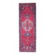 Couloir en laine turc Oushak vintage fait main 122x355