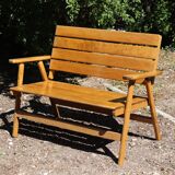 Folding bench sodibois 70s