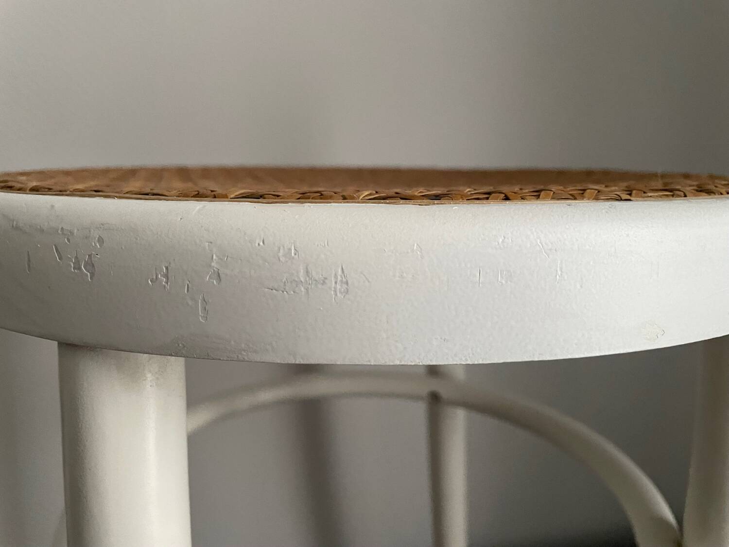 Tabouret canné