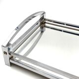 Modernist mirrored tray, France 1940 /1950