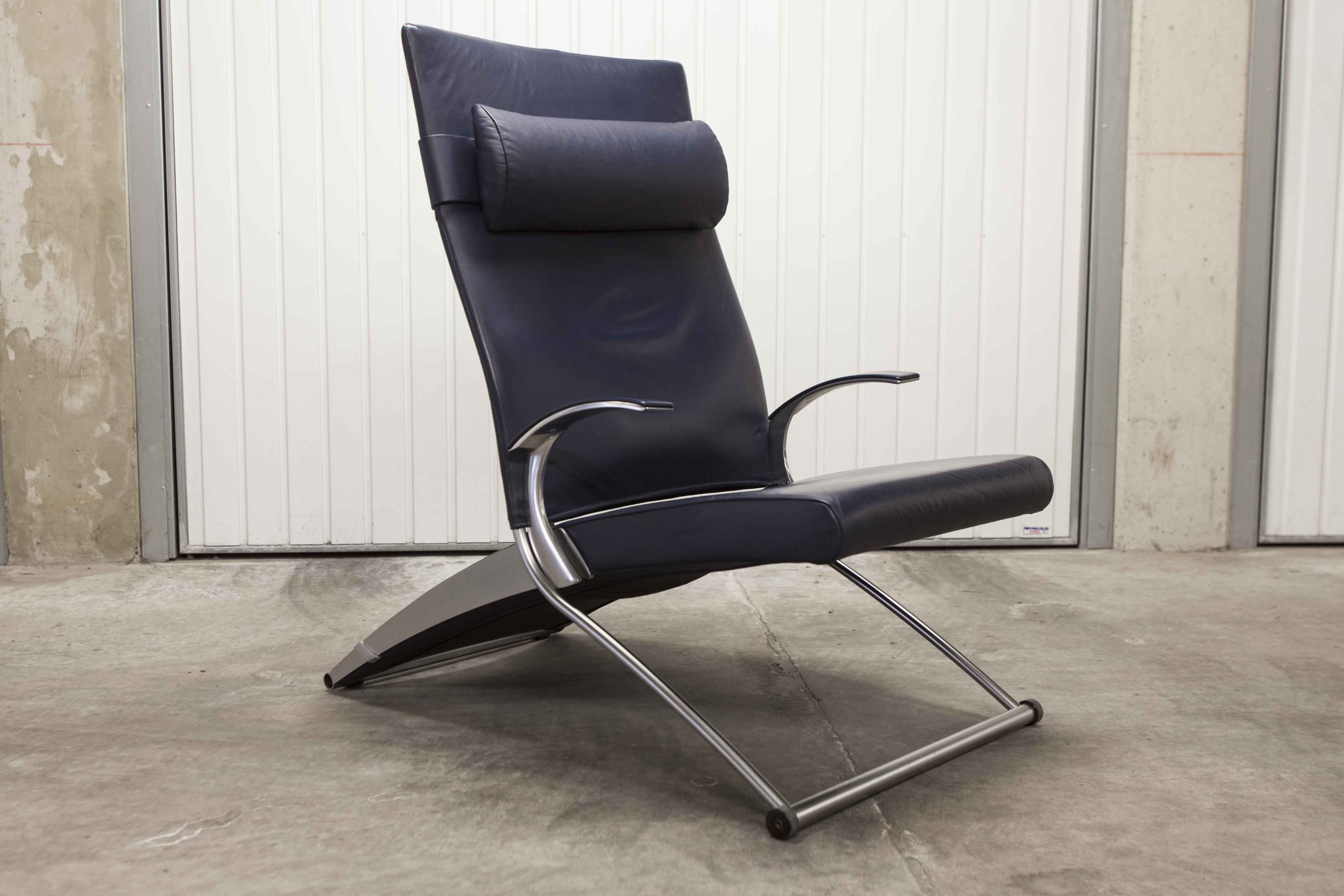 Fauteuil Lounge  "X-chair" par Joachim Nees pour Interprofil