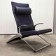 Fauteuil Lounge  "X-chair" par Joachim Nees pour Interprofil