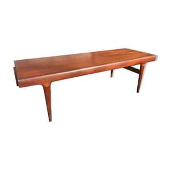 Table basse scandinave danoise en tek