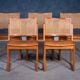 Oak Dining Chairs by Kai Lyngfeldt Larsen, 1960s, Set of 5