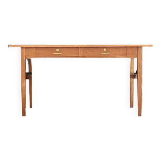 1950s oak dining table