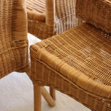 4 rattan chairs
