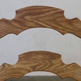 Chaises de salle à manger en chêne brutaliste danois moderne des années 1960 dans le style de Kjærnulf, ensemble.