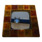 Mirror Mithé Espelt - Square 23,5cm x 23,5cm - Ceramic