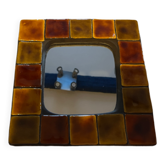 Mirror Mithé Espelt - Square 23,5cm x 23,5cm - Ceramic
