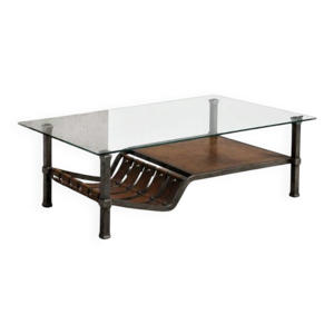 table basse brutaliste
