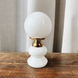 White opaline lamp