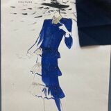 Esquisse de mode Pierre Balmain