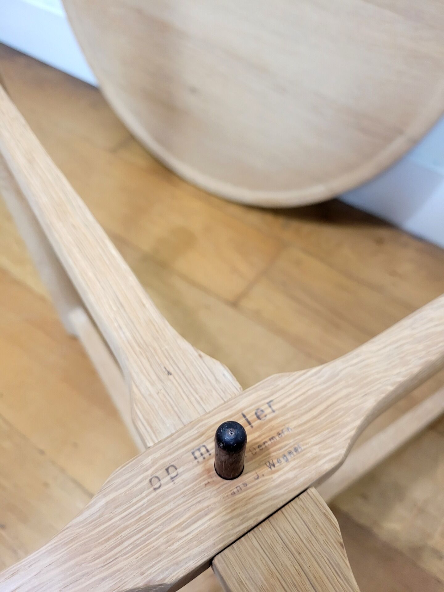 Table d'appoint vintage PP35 par Hans J. Wegner pour PP Møbler