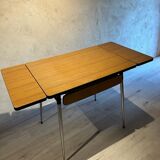 Table and chair in formica 1960/70