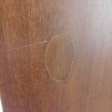 Old vintage curtain filing cabinet