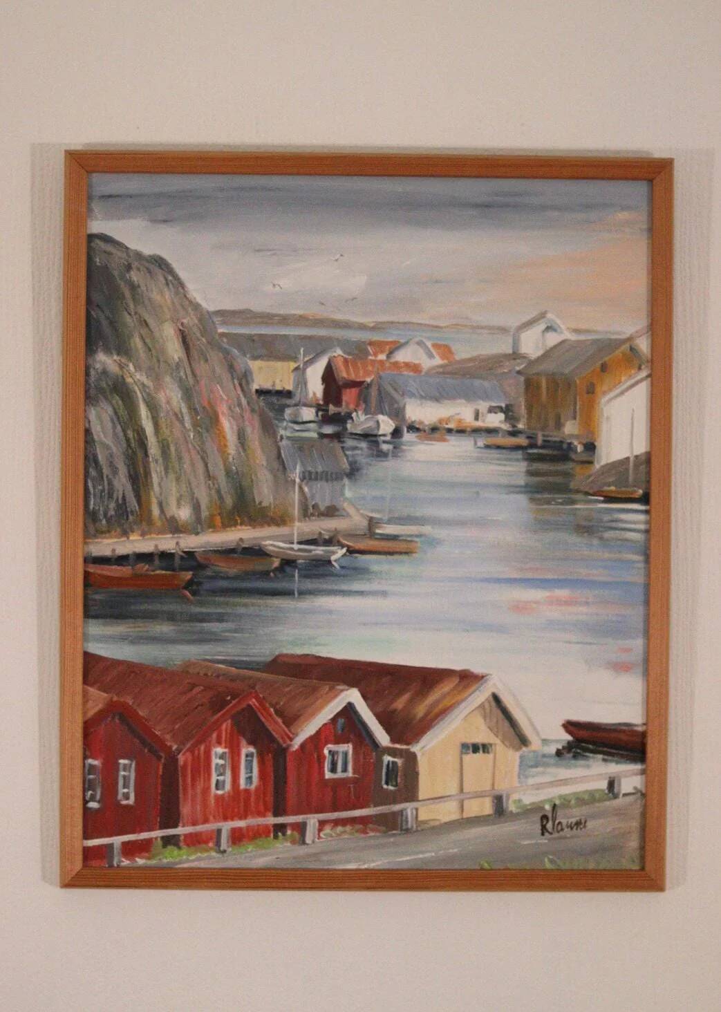 « Vue du port » par Rita Hansen