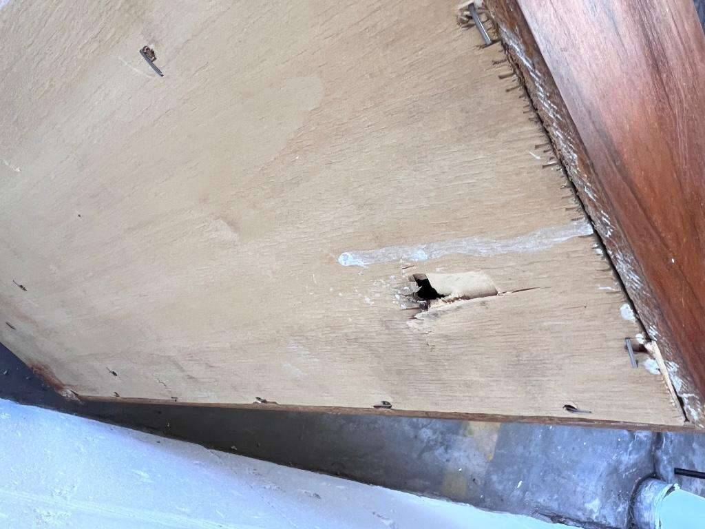 Wall cabinet / secretary / wall system of vintage elements