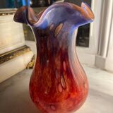 Vase de Murano vintage avec incrustation d’or