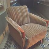 Fauteuil club années 50 60 scandinaves