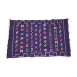 Tapis berbère violet haut atlas 155X70cm