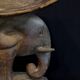 African Art - Old Akan Stool - Ivory Coast