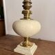Spotted Vintage Lamp Hollywood Regency Style Chic Ostrich Egg