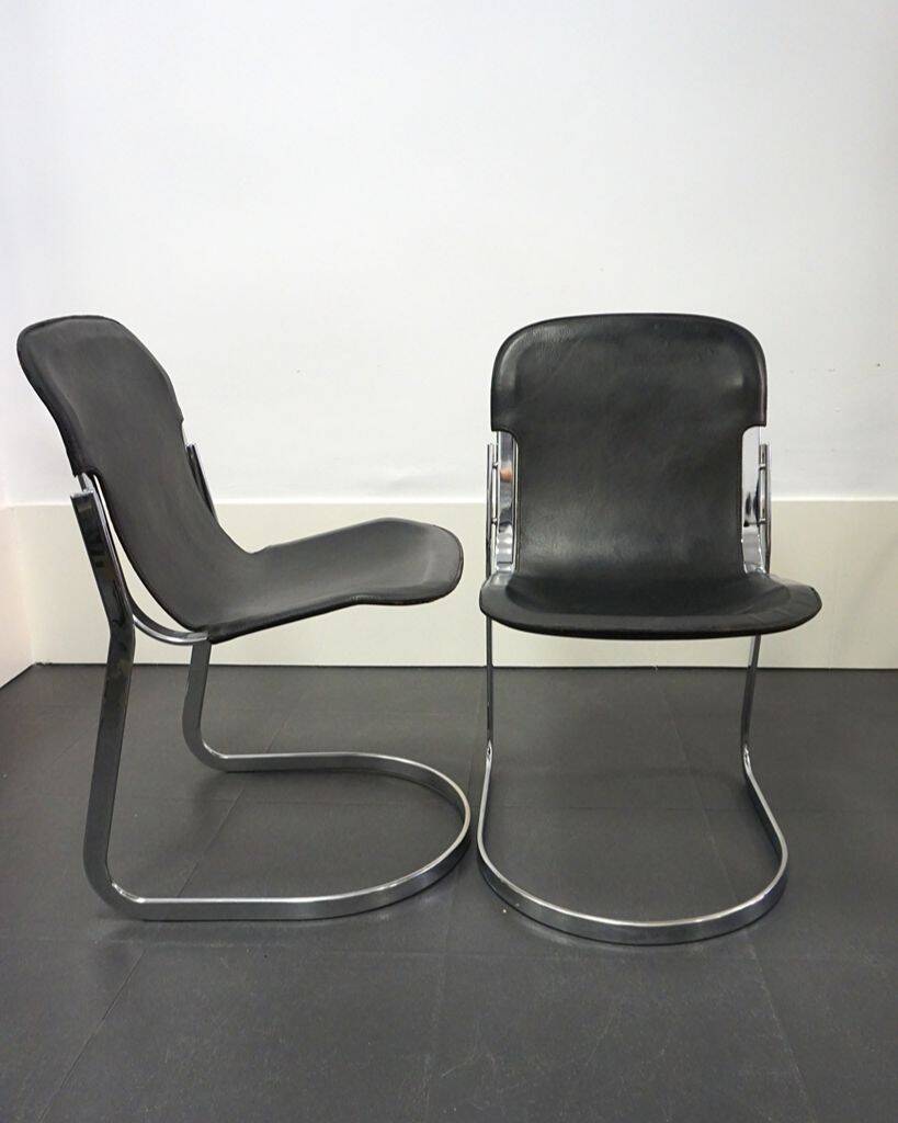 Chaises italiennes C2 Willy Rizzo (3)