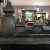 Bench chest oak end XIX