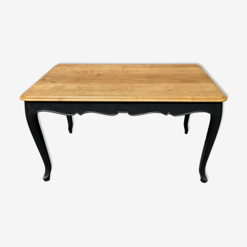 Regency style table in solid oak