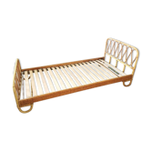 Bench - vintage rattan bed