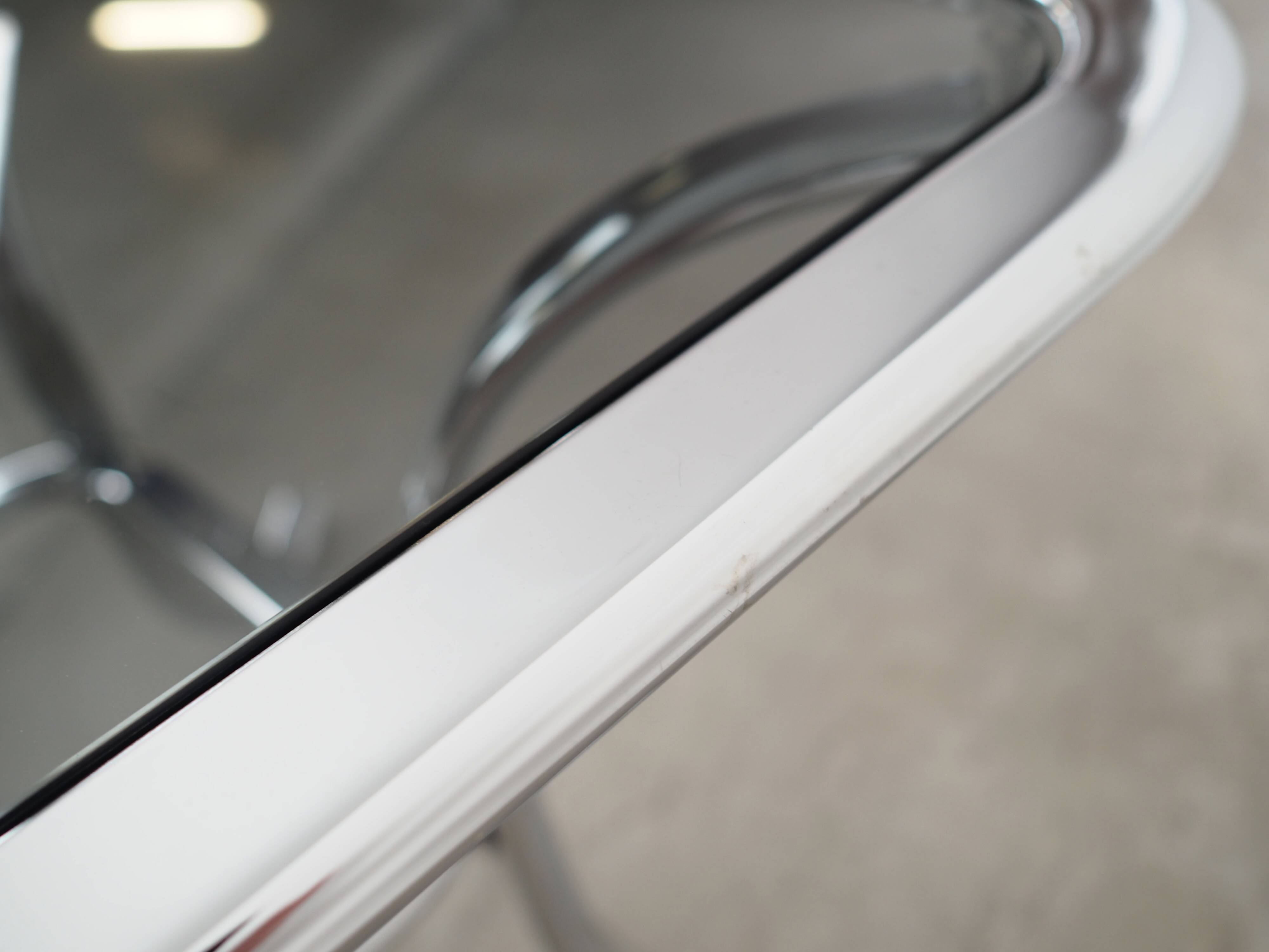 Glass coffee table, Danish design, 1970s, production: Denmark