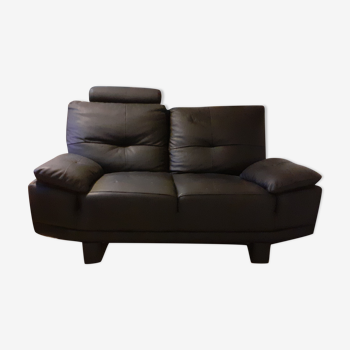 Black sofa 2 seater