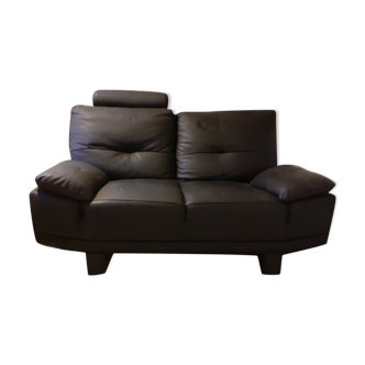 Black sofa 2 seater