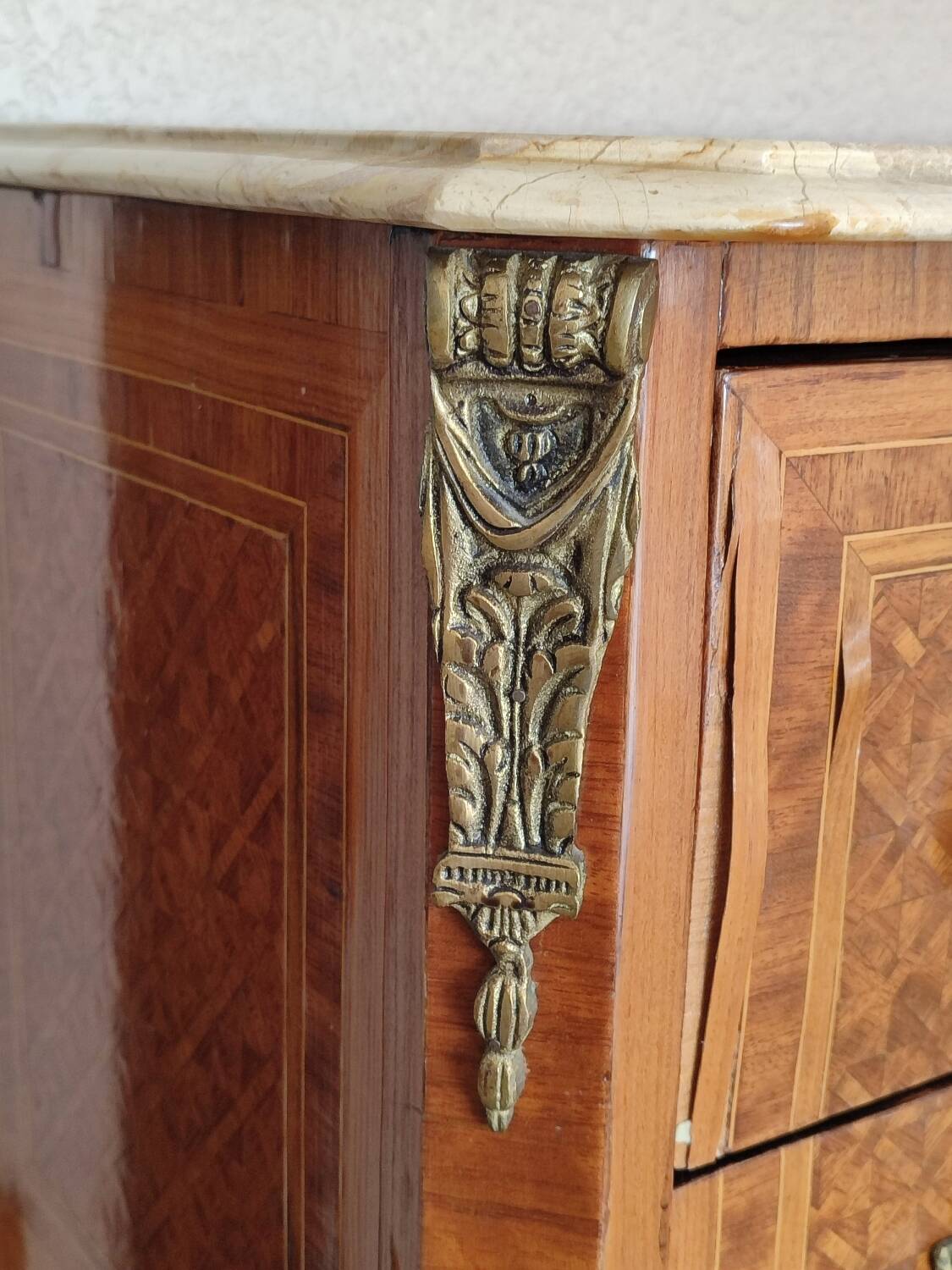 Louis XVI style chest of drawers